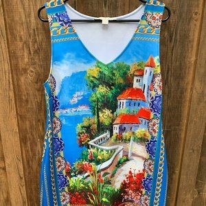 Dress - resort wear.